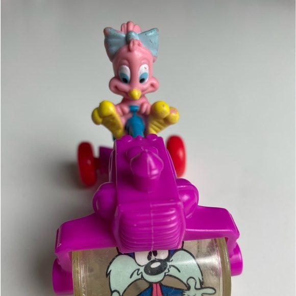 Vintage 1992 Tiny Toon Adventures Sweetie Bird Warner Bros McDonald’s Push Toy - Picture 3 of 14